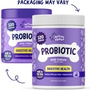 Probiotici per cani | Probiotici per cani e enzimi digestivi per cani Diarrea, Salute per cani | Cuciture probiotiche per cani w/Fiber, Salute probiotica per cani, 120 ct