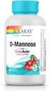 Solaray D-Mannose con CranActin - 60 capsule vegetariane