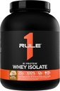 Regola 1 R1 Proteine Isolato di siero - con 25g Proteine & 6g BCAA Esclusivamente da fonti isolate e idrolizzate per il recupero di allenamento (5 Pounds*, Torta di burro di Vanilla)