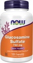 NOW Integratori alimentari, Glucosamina Sulfate 750 mg, con UL Dietary Supplement Certification, 120 capsule di Veg