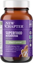 Nuovo Capitolo Superfood Reishi Mushroom Capsule – Certificato Organico USA-Grown 100% Vegan Mushroom Supplemento per Vitality Support* Non OGM, Certificato Gluten Free, 60 ct