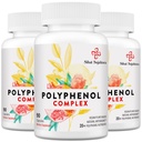 67.500 MG Polyphenols Supplemento - Antiossidanti potenti & Polyphenol per la difesa dell'età, Superfood polifenolo, Quercetina, Resveratrolo, Tè verde, Basato vegetale & energia, Supporto immunitario, 270 capsule