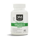 365 da Whole Foods Market, Vitamina E 1000 IU, 60 Conte