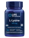 Estensione della vita L-Lysine, 620 mg, Aminoacido essenziale per l'equilibrio di azoto sano, Metabolismo di calcio, risposta di stress & di più, senza glutine, non OGM, vegetariano, 100 capsule