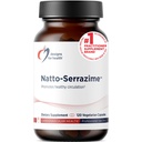 Progetti per la salute della pelle con Serrapeptidase - Natto-Serrazime + Enzimi proteolitici - Progettato per sostenere un sistema circolatorio sano + salute immunitaria - Supplemento non OGM (120 capsule)