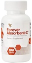 Forever Living - Absorbent-C, Arancione e Miele Flavor, Vitamina C Supplemento con avena Bran, Supporto immunitario, Salute della pelle, 1 Bottiglia (100 compresse)