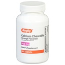 Rugby 500mg Calcium Chewable Tablets - Integratore alimentare - Arancio aromatizzato - 60 Conte (1 Confezione)