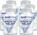 Ricerca Verified Prosta Relief - Saw Palmetto e Bioperine - Salute della prostata, Salute della vescica e urinaria, Drive and Performance - Pure Natural, 90 Capsules (Pack of 6)