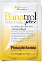 Banatrol® Anti-Diarrheal naturale con Prebiotici, Rilievo dalla diarrea cronica, IBS, Diarrea ricorrente, Cibo medico clinicamente supportato, Non-Constipazione, 25 Serve (Pineapple)