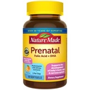 Natura fatta Prenatale con acido folico + DHA, vitamina prenatale e integratore minerale per il supporto nutrizionale giornaliero, 60 Softgels, alimentazione di 60 giorni