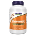 NOW Integratori alimentari, Glucomannan (Amorphophallus konjac) Polvere pura, Supporta la regolarità*, Gestione del peso sano*, 8 once (Pack of 1)