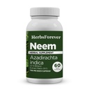 Herbsforever Neem Capsule Azadirachta Indica Skin Supplemento 60 Vege Capsule