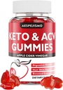 Keto ACV Gummies - Aceto di sidro di mele Gummies con B12 per l'energia e il benessere, 1500mg, Supporta la chetosi, per le donne e gli uomini, Vegan, senza glutine, 60 Gummies