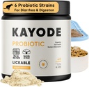 Kayode Lickable Probiotics for Dogs - Strong Dog Digestive Aid & Dog Diarrhea Relief. per Cane Lick Mats o come Topper Alimentare. Tasty Banana Coconut Flavor.
