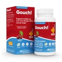 Redd Remedies, Gouch!, Supporto supplemento per articolazioni e livelli di acido urico, Incoraggia una risposta infiammatoria sana, Ciliegia Tart & Quercetin, 60 capsule vegane