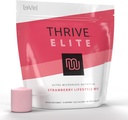 Thrive Elite Protein Shake | Gluten-Free, Protein Blend with BCAAs, Probiotics & Enzymes | 16 Serve - Scoop Serves, Fragola