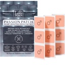 Laki Naturals Passion Patch for Men (Pack of 15) – Supporta la Circolazione, la Vitalità, il Vigore e l'Energia con ingredienti naturali – Formazione non-Habit, Patch benessere salute uomo a tempo
