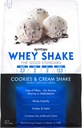 Syntrax Nutrition Whey Shake, miscela di proteine del siero di latte filtrato a freddo e non denaturato, biscotti & crema Shake, 2 lbs, pezzi di biscotti reali