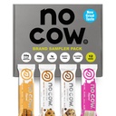No Cow Vegan Protein Bars, Upgraded Brand Sampler Pack | 20g Plant Based Protein, Gluten Free, Dairy Free, Soy Free, Keto Friendly, Low Sugar, High Fiber Snack Bars | Confezione di 12