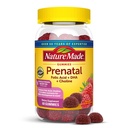Gummie prenatali con acido DHA e folico, vitamina prenatale e integratore minerale per il supporto nutrizionale giornaliero, 60 Gummies, 30 giorni di alimentazione