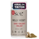 Belly Reset: Supporta la produzione naturale di enzimi digestivi e probiotici, riduce il gas e il Bloating, promuove la funzione regolare del tassello