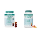 SmartyPants Vitamine prenatali organiche per le donne Multivitamina Gummies Bundle: Probiotici, Biotina, Methylfolate, Omega 3, Vitamina D3, B12, B6, A, K & Zinc, 120 Conte