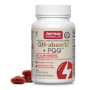Jarrow Formulas QH-absorb + PQQ - 30 Softgels - Integratore alimentare Supporta Biogenesi mitocondriale, Produzione energetica e salute cardiovascolare - Fino a 30 Serve