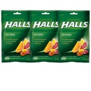 Halls Difesa Vitamina C Gocce Agrumi assortiti - 30 ct, Confezione da 3