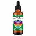 Zinco Quercetin Vitamina C D3 Supporto Immune Liquido con Echinacea Organica Elderberry, Difesa Immune Gocce Supplemento per Adulti- Vegan, Non OGM, Gluten Free - 1 Fl Oz