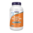 NOW Integratori alimentari, Super Omega EPA, 360 EPA / 240 DHA, Distillati molecolari, Supporto cardiovascolare*, 240 Softgels