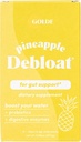 GOLDE Ananas Debloat - Integratore Probiotico per Rilievo Naturale Bloat e Bilancia Digestiva Lasting - Vegan, Keto, Low-Sugar - 8 Serve