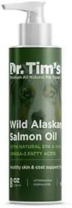 Dr. Tim's Wild Alaskan Salmon olio, 8 oz bottiglia, verde (WASO8OZ)