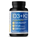 Vitamina D3 K2 con MCT, 5000 IU Vegan D3 & 100 mcg MK7 K2, Support Strong Bones and Immune Health - 60 capsule (60 giorni di alimentazione)