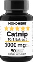 MONOHERB Catnip Extract 1000 mg - 90 capsule vegetariane