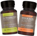 Co-enzima Q10 senza cristalli (120 softgels) e Endur-Acin Niacin