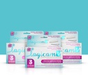 Lagicam 3 giorno trattamento di infezione da lievito per le donne, iniziare a lavorare il 1 ° giorno, Miconazole Nitrate, Antifungal Vaginal Crema per il prurito e l'irrigazione, 3 applicatori monouso & crema (Pack of 3)