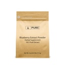 Polvere di estratto di mirtillo originale puro (4 oz) Non OGM, Senza glutine, Integratore di erbe