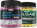NEVISS Algae Calcium Gummies con Zinco e Magnesio Supplemento