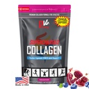 Peptidi di collagene supercaricati di PhysiVantage - Collage idrolizzato per Joint, Tendon, Ligament, & Skin Health Support - Pomegranate, Keto, Paleo, 16oz | Migliorato con vitamina C, BCAA, Grass-Fed