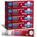 MED Pride Hydro Cortisone (Hydrocortisone) Crema 1% OTC Bulk Pack di 4 X 1 Oz Anti-Itch Unguento per Rash, Eczema, Bug Bites