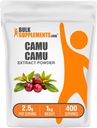 BulkSupplements.com Camu Estratto di polvere - Superfood Supplemento, Integratore di erbe - Vegan & Gluten Free, 2.5g per porzione, 1kg (2.2 lbs) (Pack of 1)