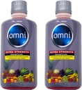 Wellgenix Omni Detergente Bevanda, Detox Corpo Extra Forza, Liquido Detox Herbal Cleanse. Flush Your System, Fruit Punch Flavor, 32 Fl Oz, Premium Detox Support (2 Pack)
