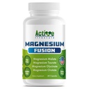 Attivo Stile di vita 4X Magnesio Supplemento, Magnesio Glycinate, Taurate, Malate, Complesso di Orotate, Sonno Calma, OGM Libero, Gluten Free, Soy Free, Dairy Free, Lab Tested, Made in USA