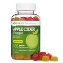 Gummie di Aceto di Mele (Keto Friendly) con Madre (100 Gummies, Extra Grande Bottiglia) per Digestione e Detox, Migliorato con Estratto secco di zenzero (Chewable, Made in the USA, Gluten Free)