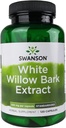 Estratto di corteccia bianca di salice di Swanson - Promuove il supporto congiunto e il sollievo muscolare - Standardizzato al 15% Salicina - Supplemento naturale senza irrigazione di stomaco - (120 capsule, 500 mg ogni)