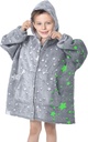 MeMoreCool Wearable Blanket Kids Blanket Hoodie, con cappuccio Blanket Kids Comfy Blanket Felpa, Toddler Blanket con cappuccio