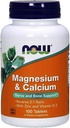 NOW Foods - Magnesium & Calcium 2:1 Ratio 100 schede