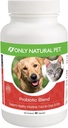 Solo Natural Pet Probiotic Dog and Cat Supplement - Digestive & Intestinal Tract Health Enzyme Formula, Puppy & Canine Digestive Support, Best for Stomach Relief & Gas Aid - 90 capsule.