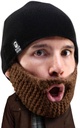 Cuscinetto testa Stubble Populous Beard Beanie - Cappello originale a mano e cuscinetto rimovibile