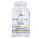 Nordic Naturals ProOmega-D, Limone Flavor - 120 Gel Morbidi - 1280 mg Omega-3 + 1000 IU D3 - Olio di Pesce ad alta potenza - EPA & DHA - Cervello, Occhio, Cuore e Salute Immune - Non-GMO - 60 Serve
